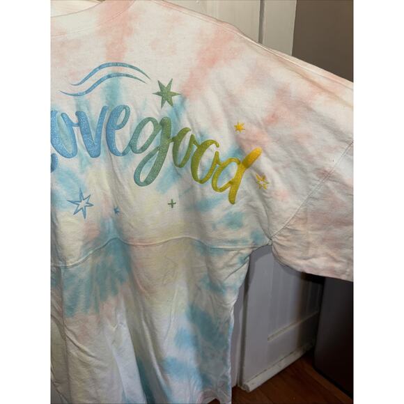 Luna Lovegood Spirit Jersey Oversized Size XS Harry Potter Official Tie Dye - Picture 5 of 6
